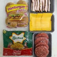 imagem Kit Hambúrguer R$39,99 🍔🥰